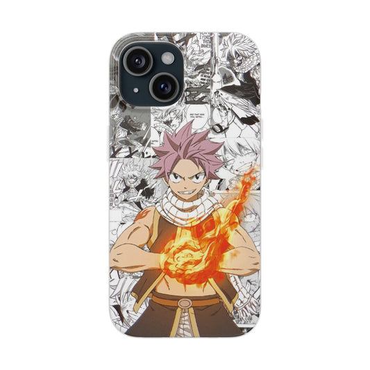 Anime Fairy Tail Natsu Dragneel Phone Case for Iphone