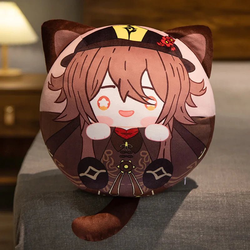 40 Styles Cute Genshin Impact Doll Peripheral Characters Sofa Pillow - KataMoon