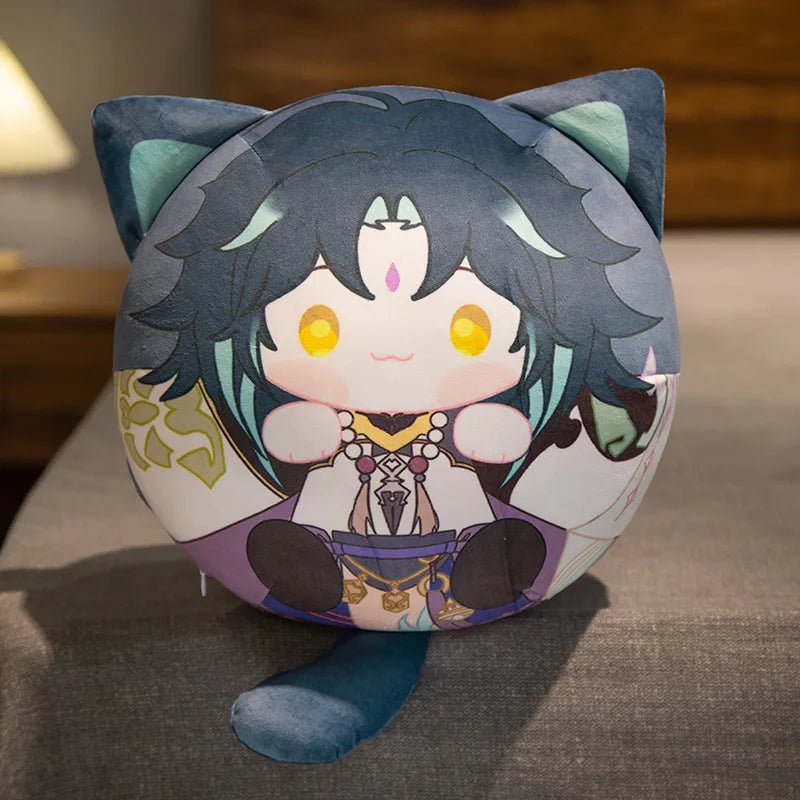 40 Styles Cute Genshin Impact Doll Peripheral Characters Sofa Pillow - KataMoon