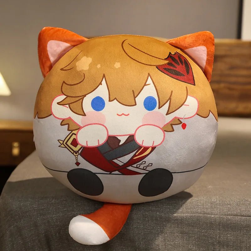 40 Styles Cute Genshin Impact Doll Peripheral Characters Sofa Pillow - KataMoon