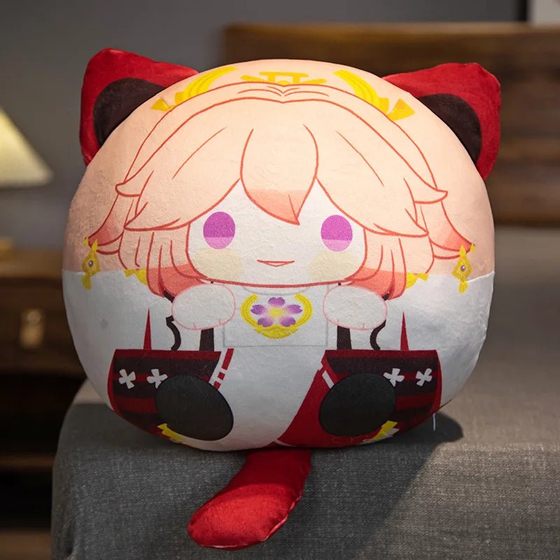 40 Styles Cute Genshin Impact Doll Peripheral Characters Sofa Pillow - KataMoon