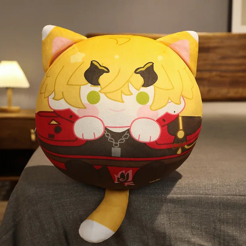 40 Styles Cute Genshin Impact Doll Peripheral Characters Sofa Pillow - KataMoon