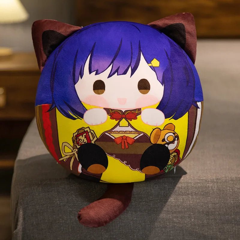 40 Styles Cute Genshin Impact Doll Peripheral Characters Sofa Pillow - KataMoon