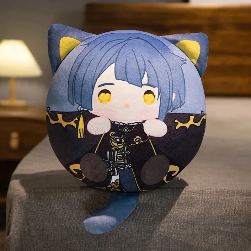 40 Styles Cute Genshin Impact Doll Peripheral Characters Sofa Pillow - KataMoon
