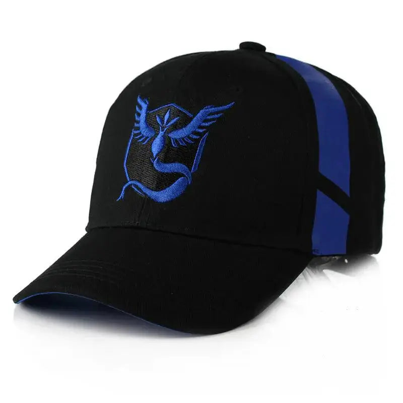 Go Team Valor Mystic Instinct Unisex Embroidery Baseball Caps