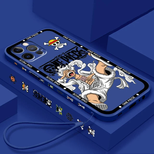 Ones Pieces Monkey D Luffy Gear 5 iPhone Case NEW