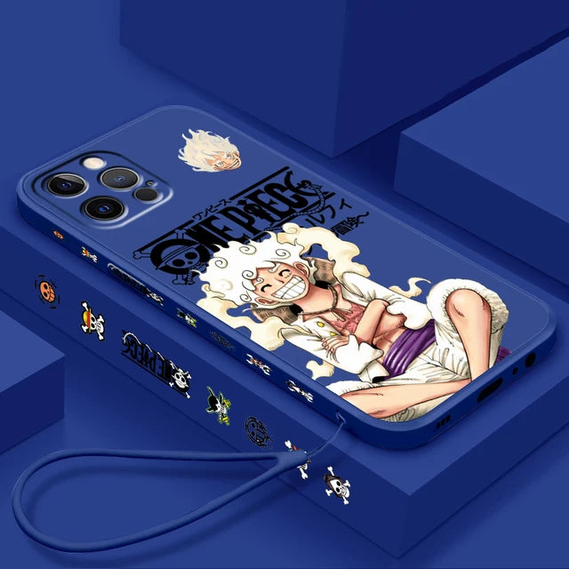 Anime One Piece Monkey D Luffy Gear 5 iPhone Case