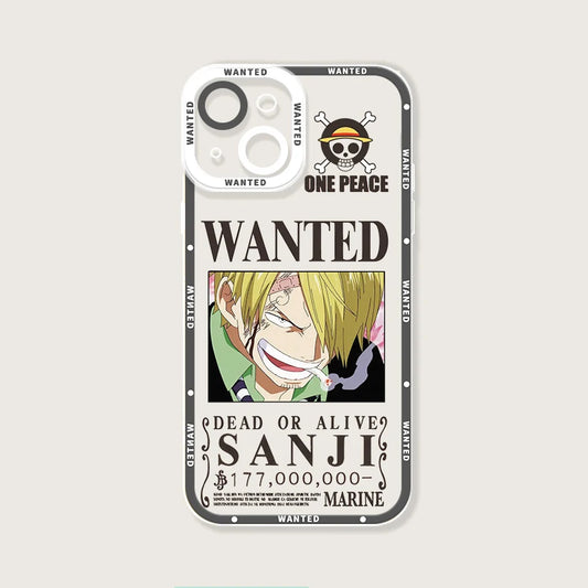 One Piece Sanji Wanted iPhone Case