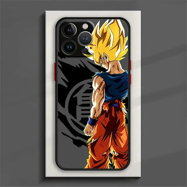 Dragon Ball Cool Super Saiyan Goku Phone Case For iPhone