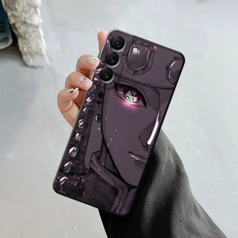 Demon Slayer Nezuko Kamado Bright Eyes Drawing Samsung Galaxy Series Phone Case
