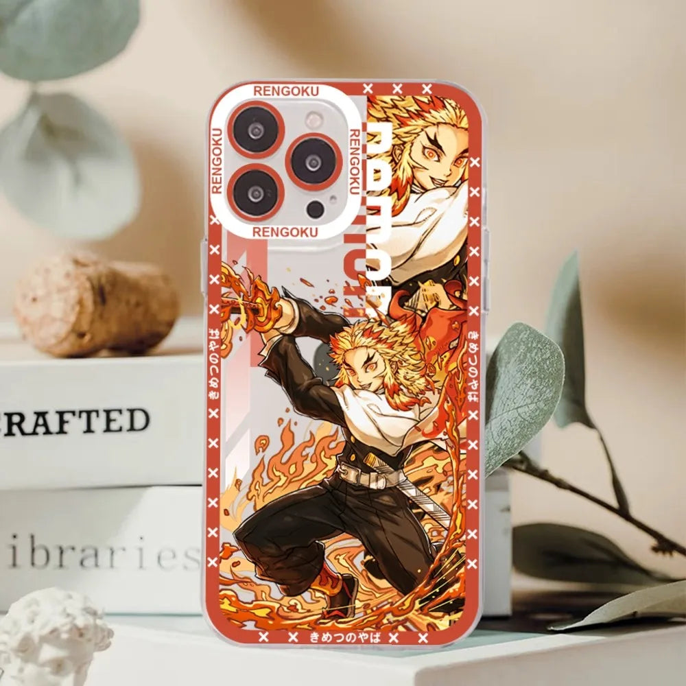 Demon Slayer Kyojuro Rengoku Phone Case for Iphone