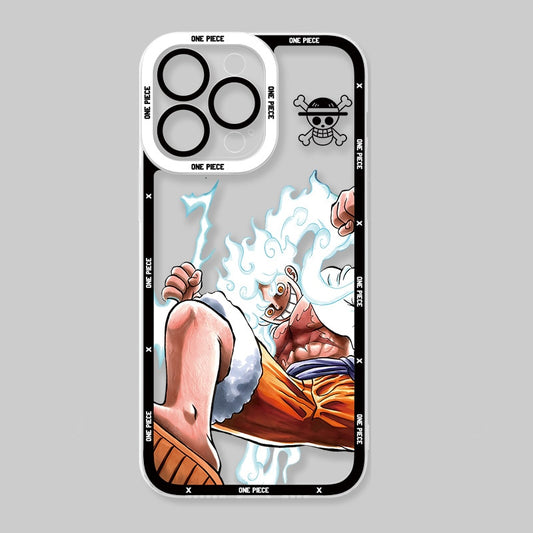 Anime One Piece Luffy Gear 5 Phone Case for iPhone - KT2