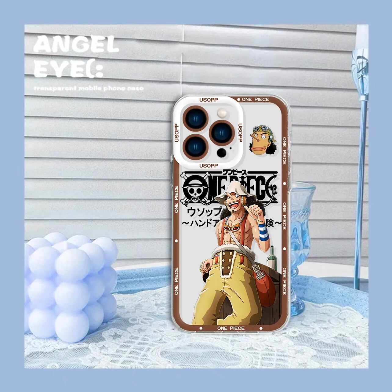 Anime One Piece Luffy Transparent Phone Case For iPhone - KT17