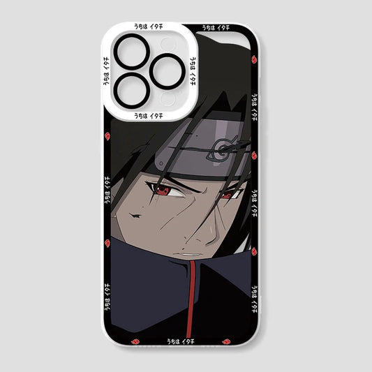 Anime Naruto Uchiha Itachi Soft Silicone Case For iPhone - P09