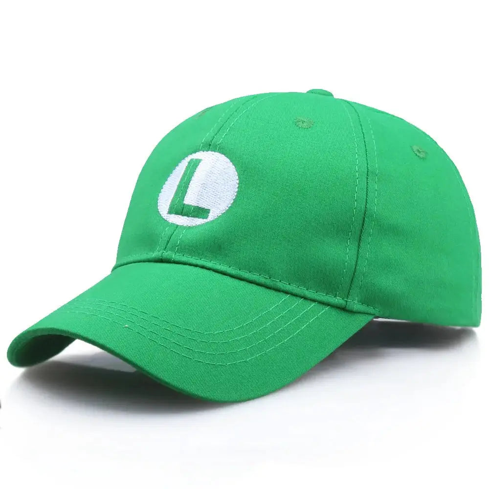 Game Super Luigi Bros Mario Cosplay Costumes Baseball Cap