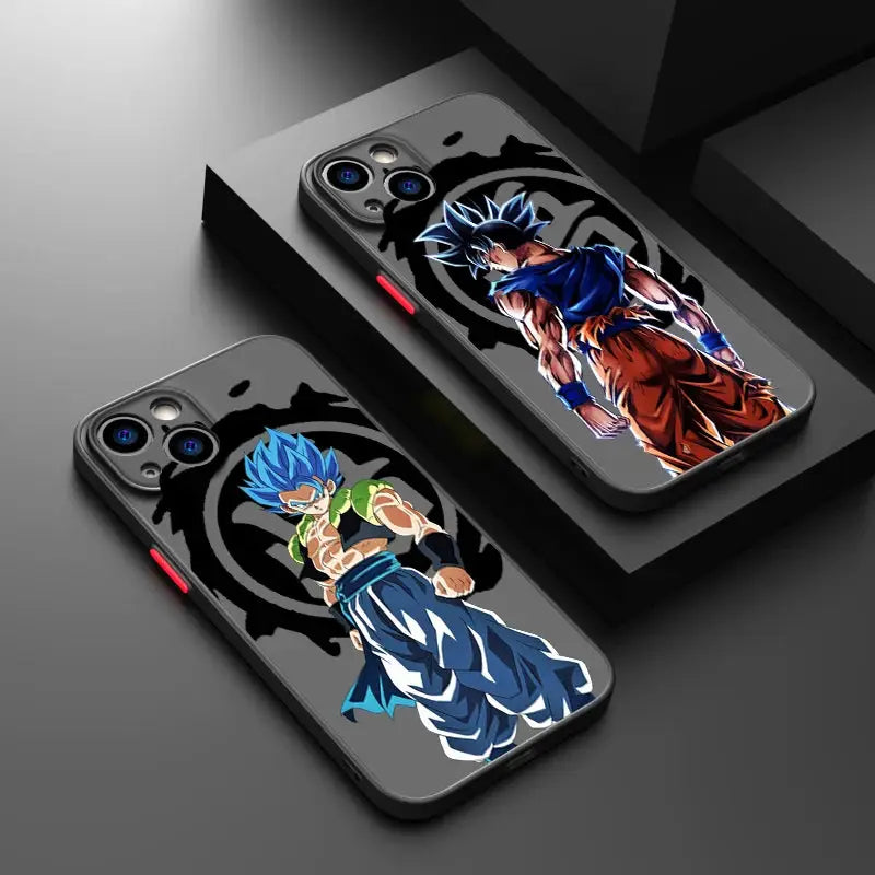 Dragon Ball Cool Super Saiyan God Gogeta Phone Case For iPhone