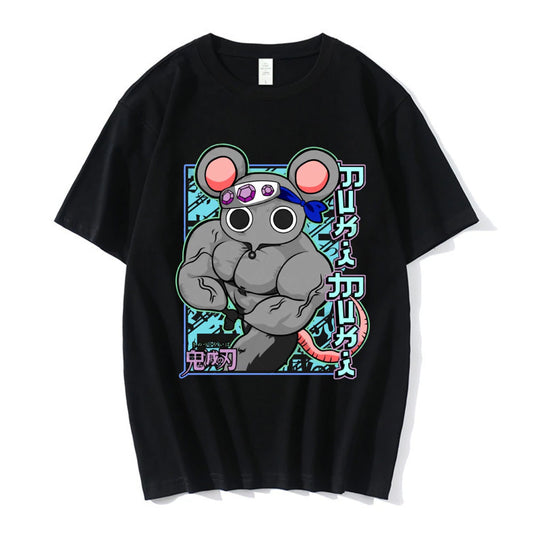 Demon Slayer Funny Ninju Ninja Muscular Uzui Tengen T shirt
