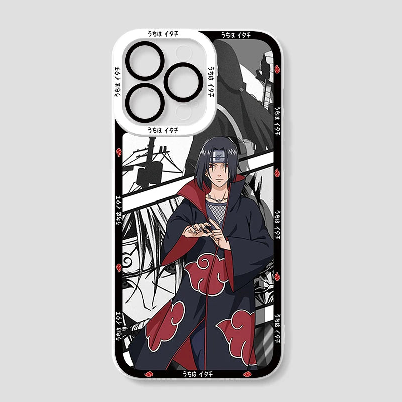Anime Naruto Uchiha Itachi Soft Silicone Case For iPhone - P07