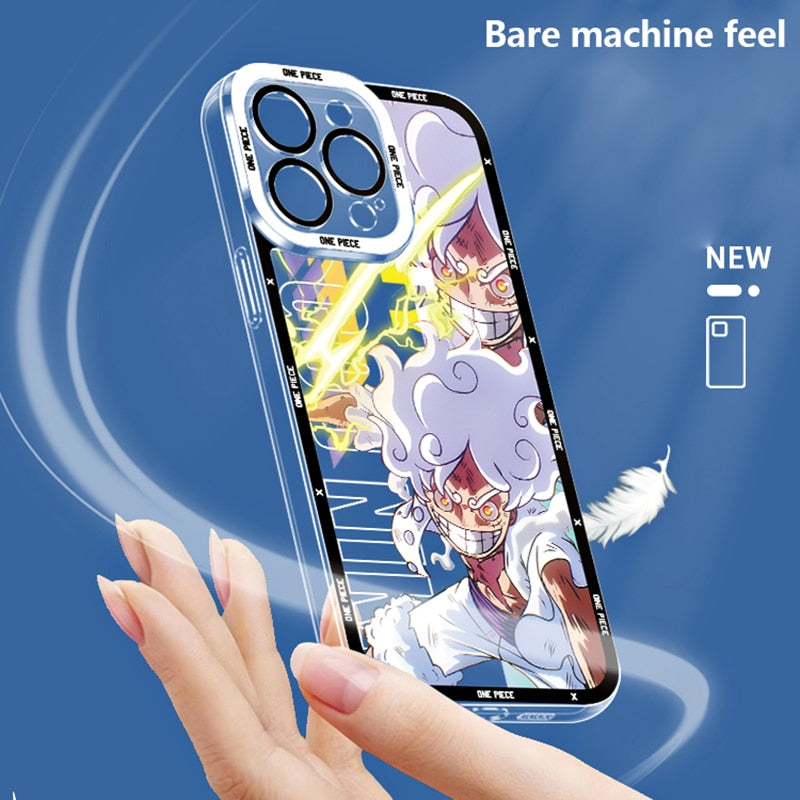 Anime One Piece Luffy Gear 5 Phone Case for iPhone - KT2