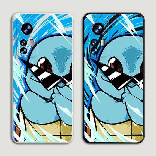 Pokemon Squirtle Liquid Silicone Phone Case for Samsung Galaxy