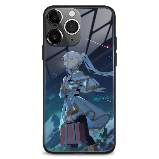 Anime Frieren Beyond Journey's End Glass Iphone Case - FR474
