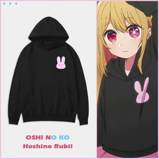 Anime Oshi No Ko Hoshino Ruby Uniesex Hoodie - ONK01