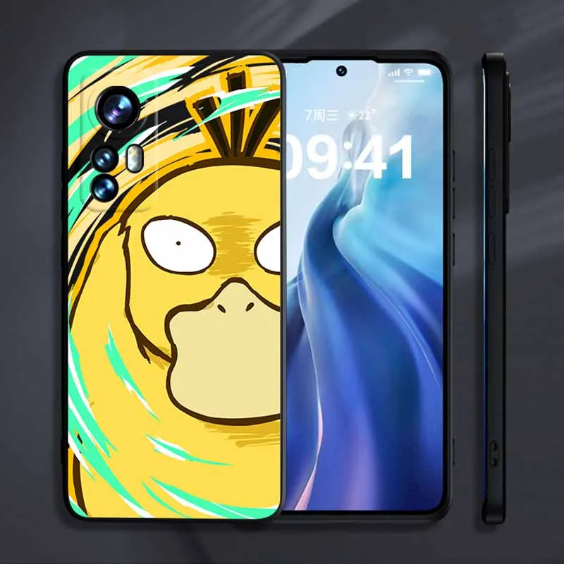 Pokemon Psyduck Silicone Phone Case for Samsung Galaxy