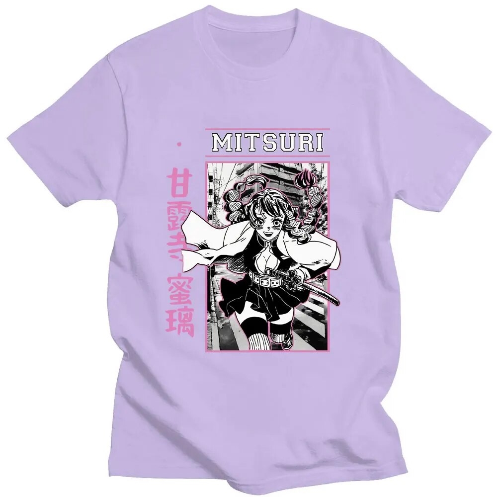 Anime Demon Slayer Kanroji Mitsuri T Shirt
