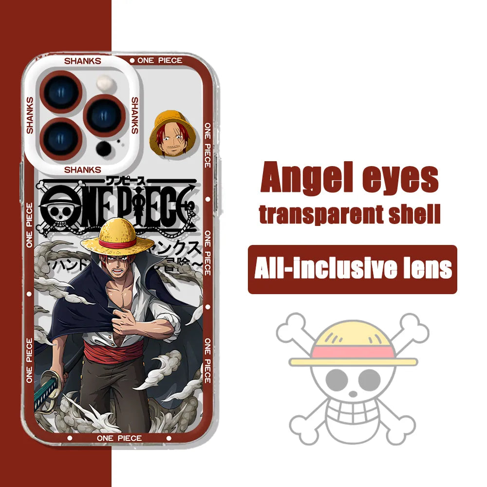 Anime One Piece Shanks Phone Case For iPhone - KT27