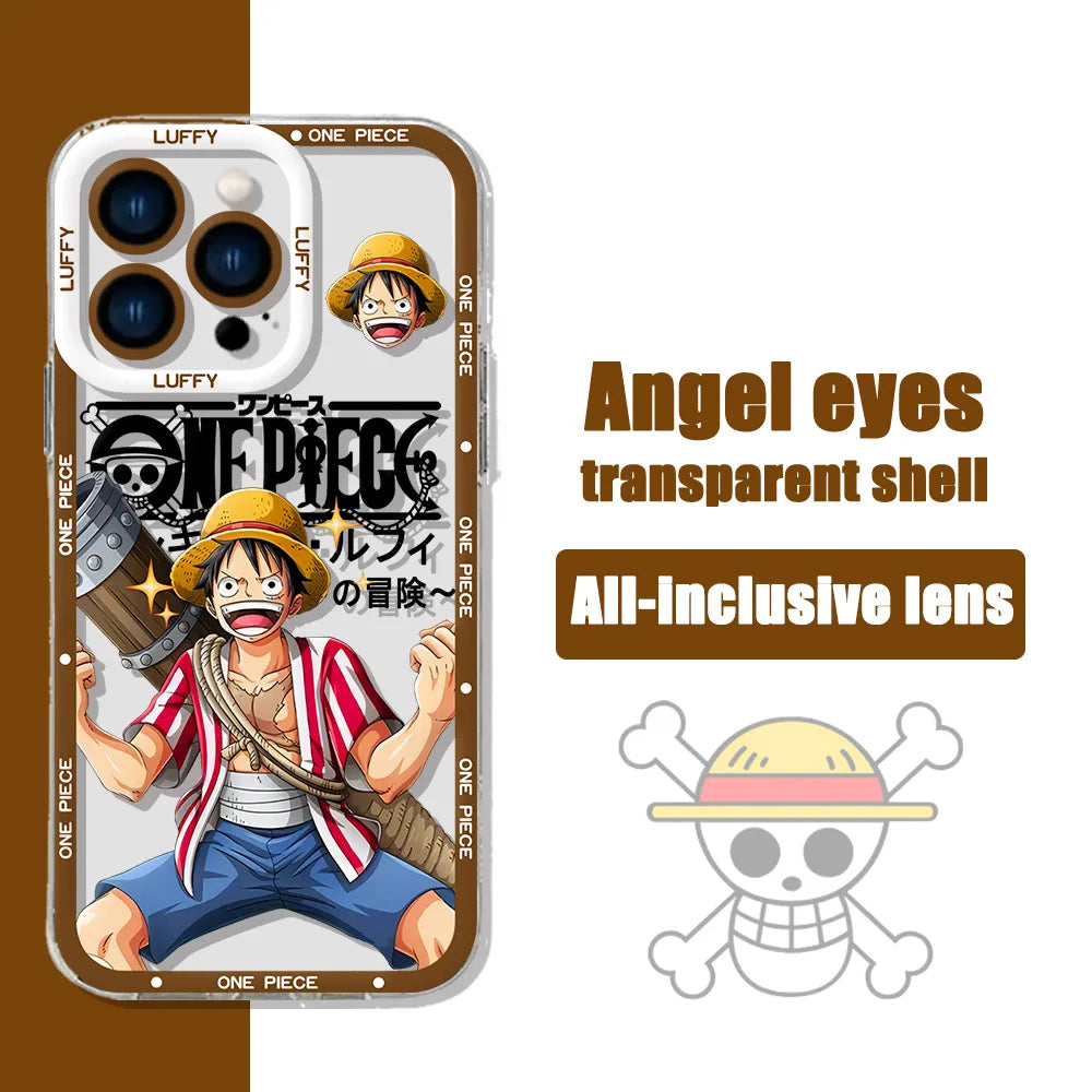 Anime One Piece Luffy Gear 5 Phone Case For iPhone - KT20