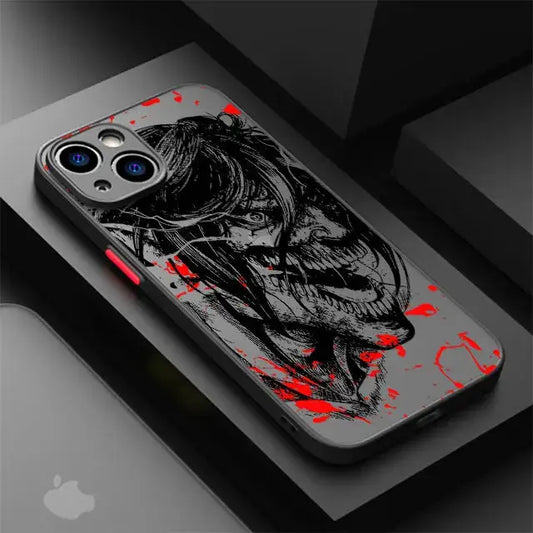 Attack On Titan Eren For iPhone Phone Case
