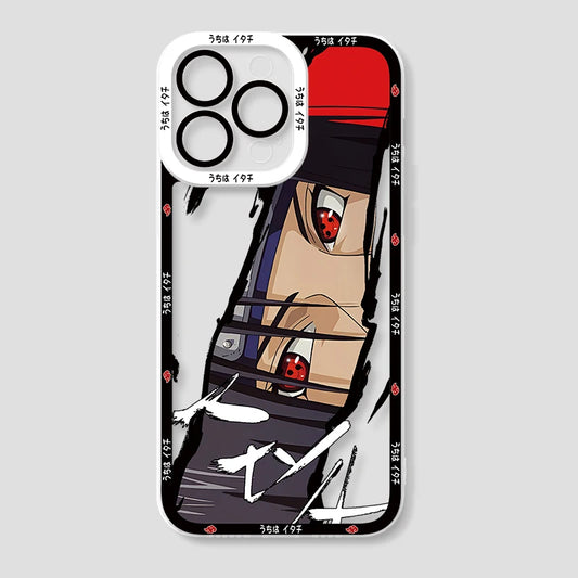 Anime Naruto Uchiha Itachi Soft Silicone Case For iPhone - P03