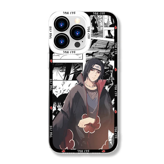 Anime Naruto Uchiha Itachi Soft Silicone Case For iPhone - P01