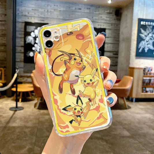 Embrace Your Inner Trainer with KataMoon's Pikachu Evolution iPhone Case