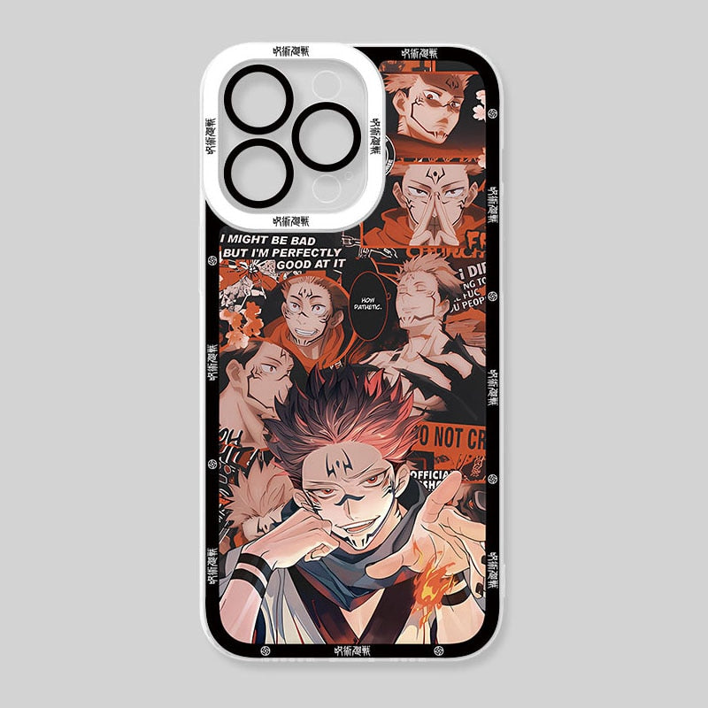 Jujutsu Kaisen Ryomen Sukuna Phone Case For iPhone