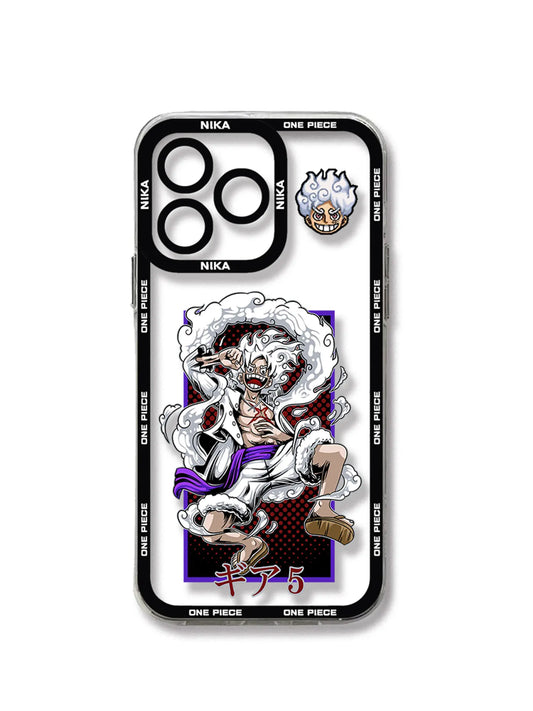 Anime One Piece Luffy Gear 5 Phone Case For iPhone