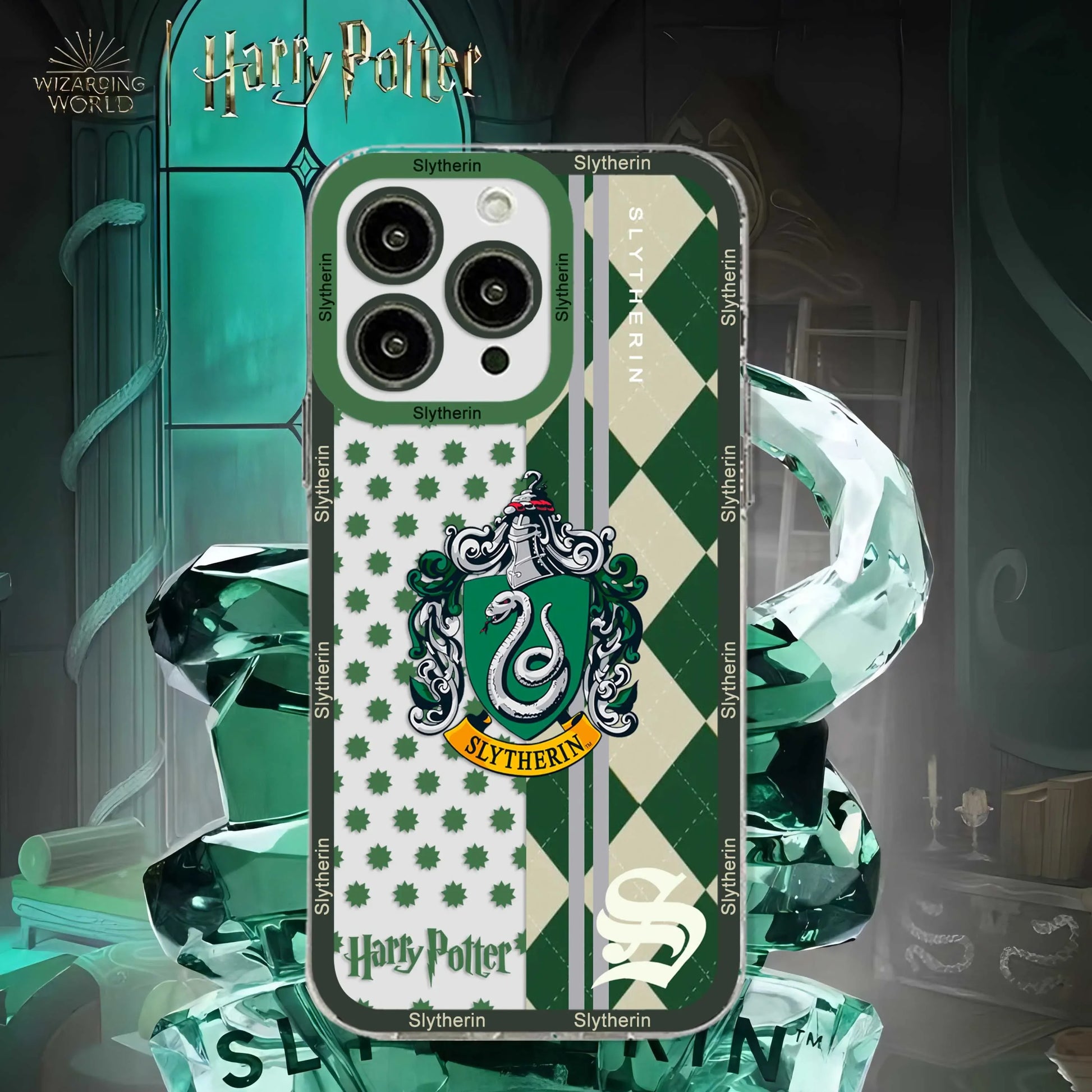 Hogwarts School 4 Houses Symbol Harry Potter iPhone Case