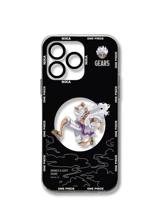 Japan Anime Luffy Gear 5 Phone Case For iPhone