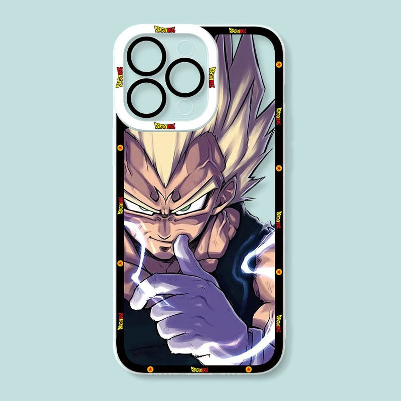 Dragon Ball Super Saiyan Majin Vegeta Phone Case For iPhone