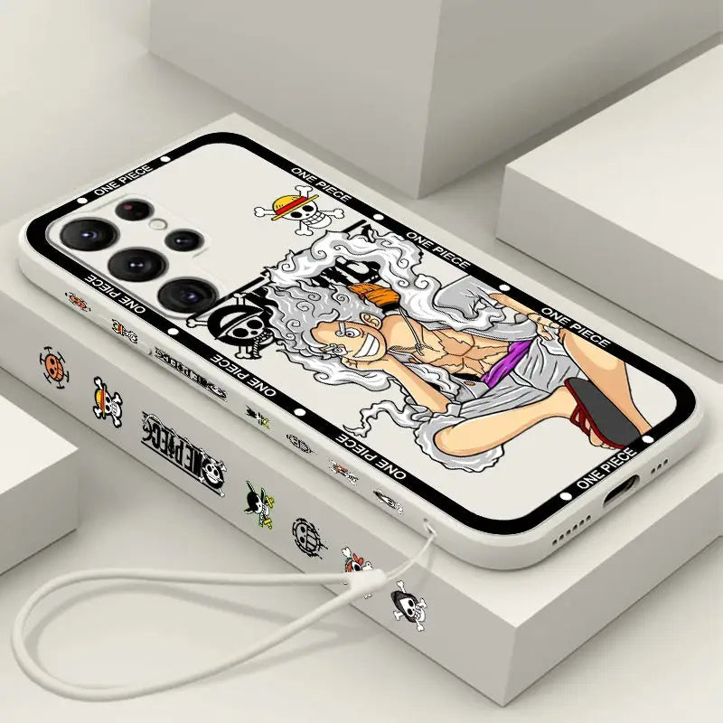 One Piece Luffy Gear 5 Samsung Galaxy S Phone Case