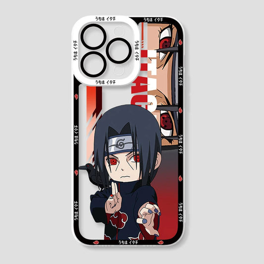 Anime Naruto Uchiha Itachi Soft Silicone Case For iPhone - P02