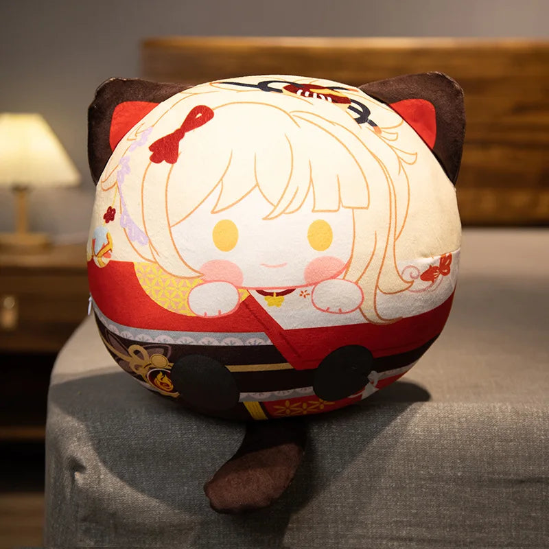 40 Styles Cute Genshin Impact Doll Peripheral Characters Sofa Pillow