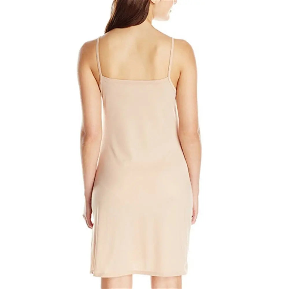 Women's Sling Solid Short Dress | Casual & Sexy Slip Under Dress