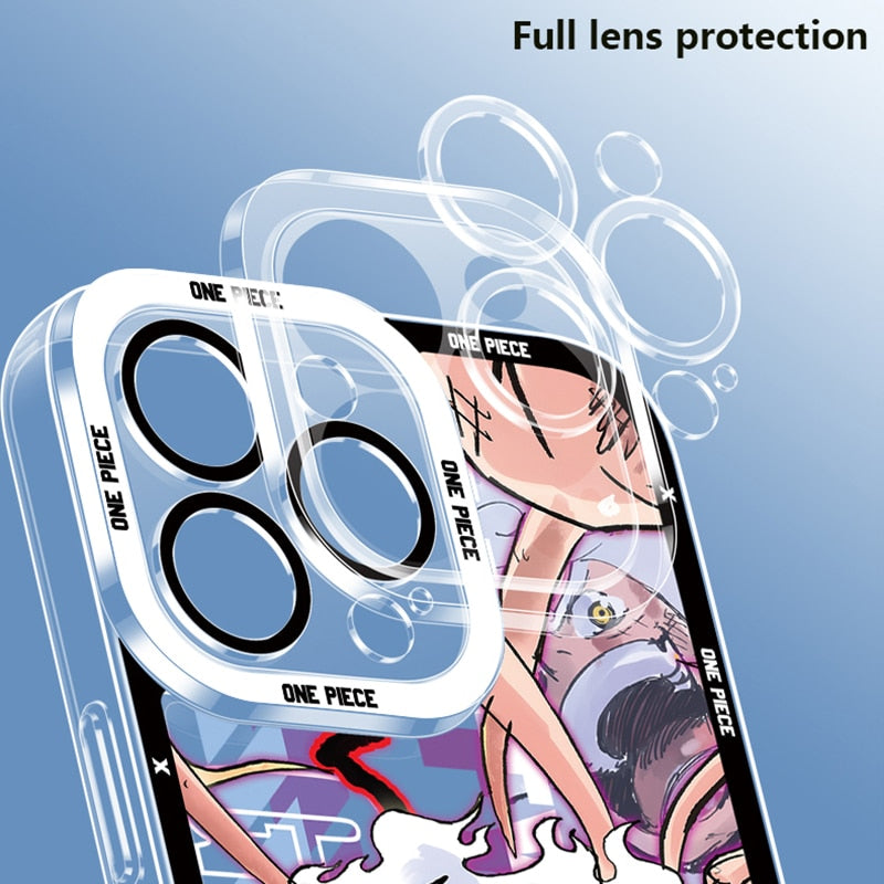 Anime One Piece Luffy Gear 5 Phone Case for iPhone - KT2