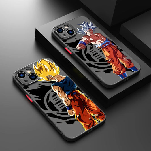 Dragon Ball Cool Super Saiyan Goku Phone Case For iPhone