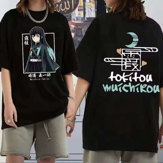 Anime Demon Slayer Kimetsu No Yaiba Muichiro Tokito T Shirt