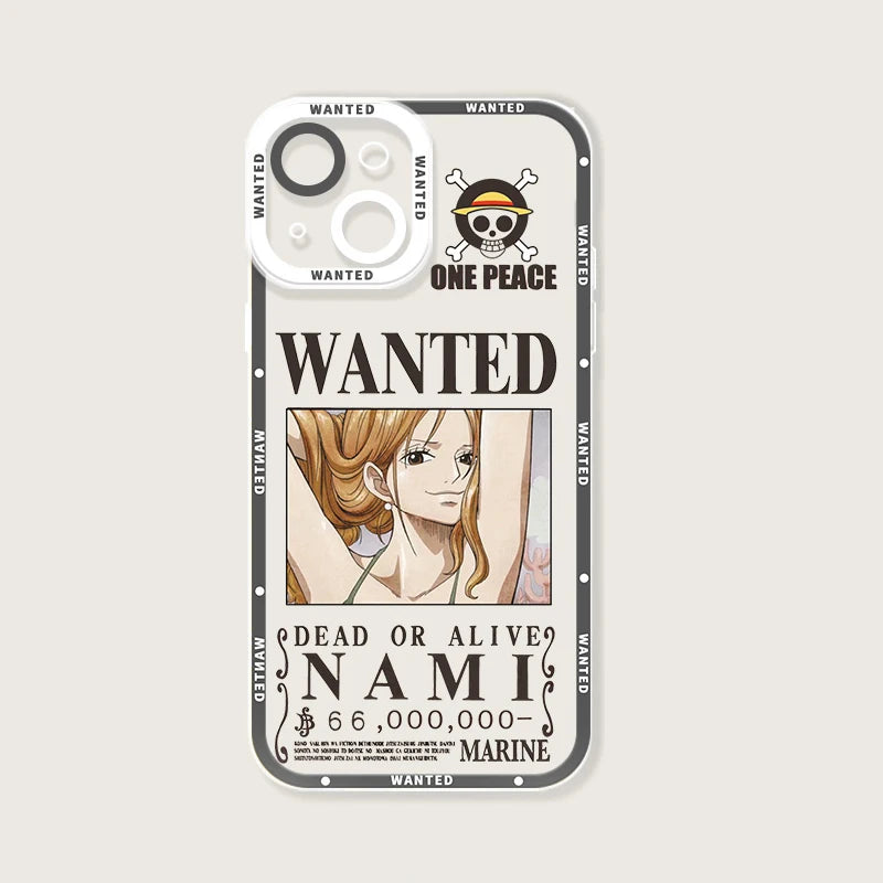 One Piece Nami Wanted iPhone Case