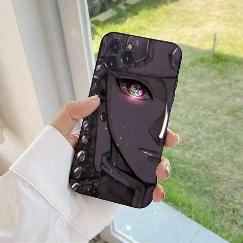Demon Slayer Tengen Uzui Bright Eyes Drawing iPhone Phone Case
