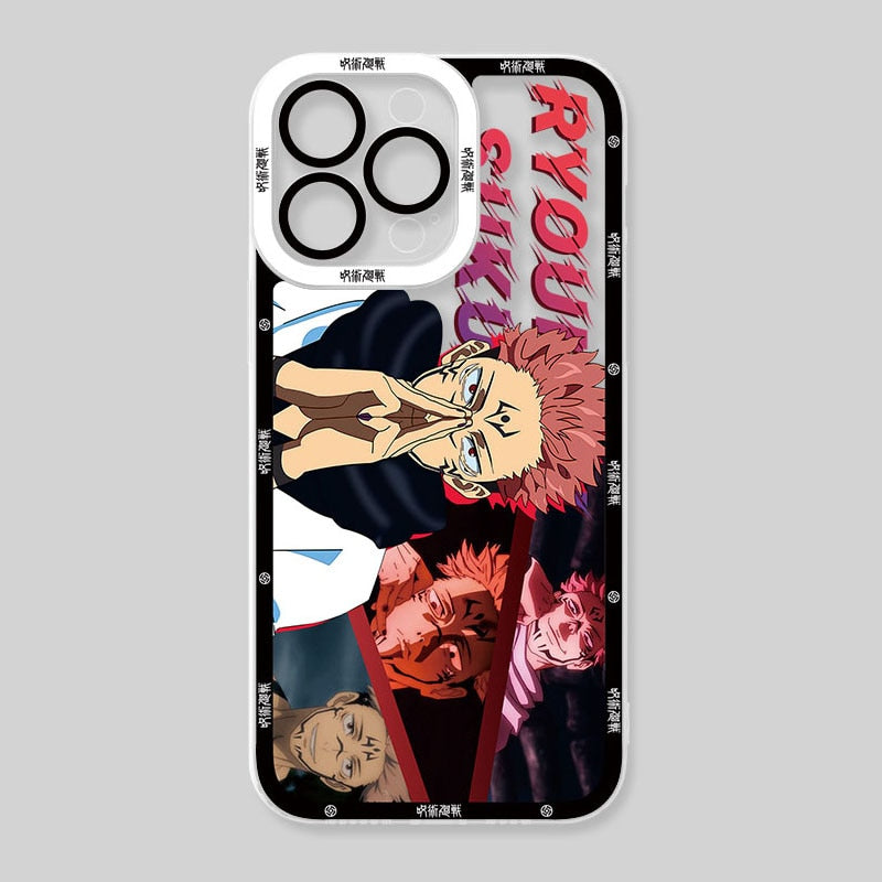 Jujutsu Kaisen Ryomen Sukuna Phone Case For iPhone