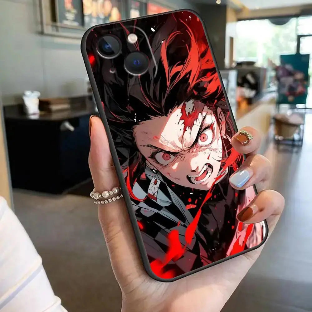 Demon Slayer Tanjirou Kamado Phone Case For iphone - B12